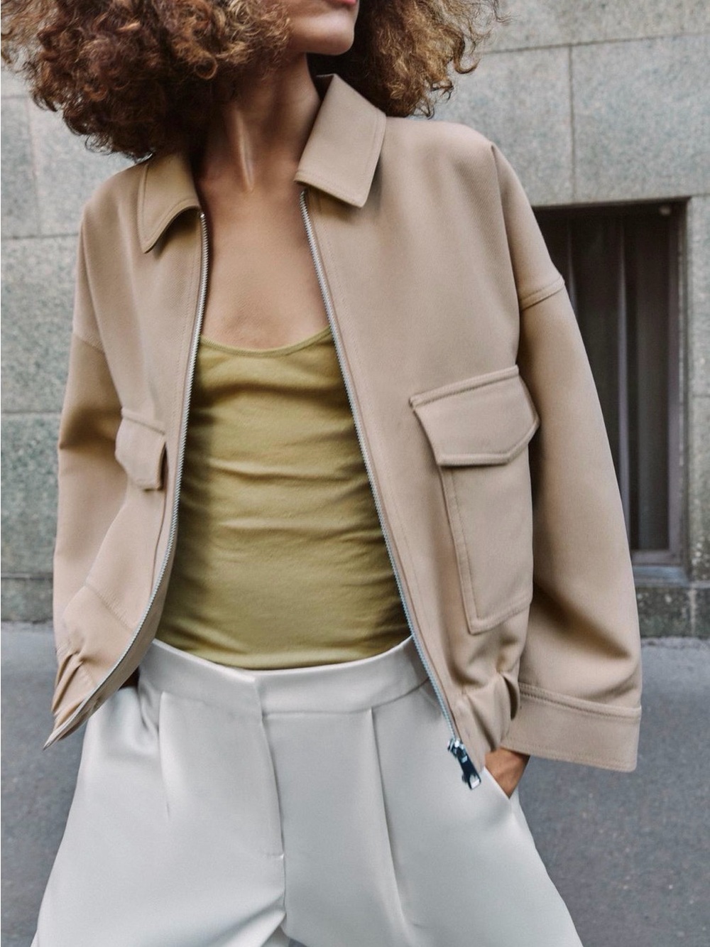 Zara Lapel Jacket size M - Picture 6 of 8
